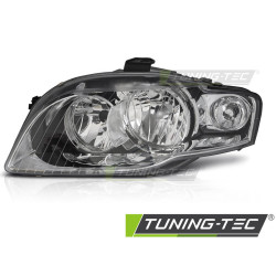 TUNING-TEC faro anteriore per AUDI A4 B7 04-08 (H7, TYC), cromo, sinistro