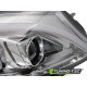 Fari TUNING-TEC fari anteriori (Tube Light) per MERCEDES W205 14-18, cromo | race-shop.it