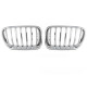 Body kit e accessori visivi TUNING-TEC griglia per BMW X3 F25 10-07.14, cromo | race-shop.it