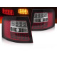 Fari TUNING-TEC fanali posteriori a LED per AUDI A6 05.97-05.04 AVANT, rosso-bianco, V3 | race-shop.it