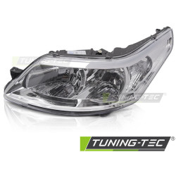 TUNING-TEC faro anteriore per CITROEN C4 08-10 (H7/H1, TYC), cromo, sinistro