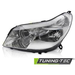 TUNING-TEC faro anteriore per CITROEN C5 04-08 (H7/H1, TYC), cromo, sinistro