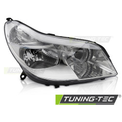 TUNING-TEC faro anteriore per CITROEN C5 04-08 (H7/H1, TYC), cromo, destro