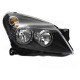 Fari TUNING-TEC faro anteriore per OPEL ASTRA H 04-10 (H7/H1, TYC), nero, destro | race-shop.it