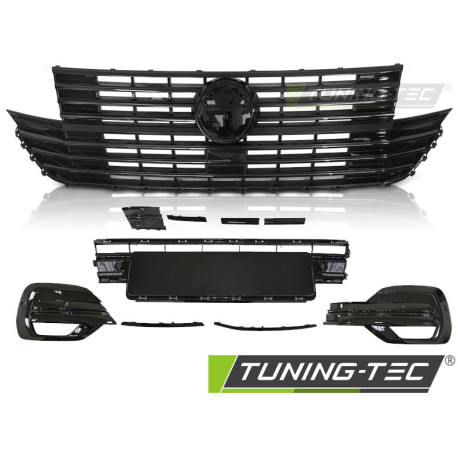 Body kit e accessori visivi TUNING-TEC griglia per VW T6.1 20, nero lucido | race-shop.it