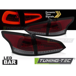 FANALI POSTERIORI LED SCURI ROSSO SEQ compatibili con FORD FOCUS MK 3 SW 11-18