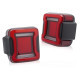 Fari CHRYSLER JEEP WRANGLER JL 18-23 LED ROSSO | race-shop.it