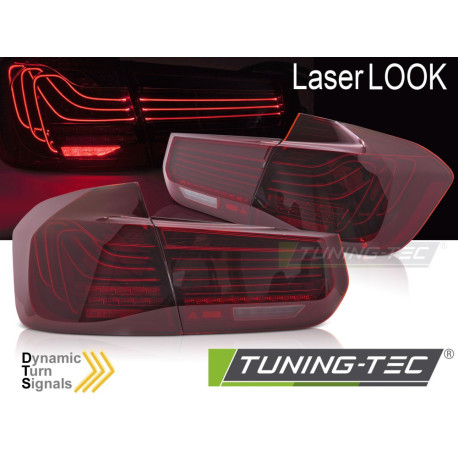 Fari TUNING-TEC fanali posteriori a LED (Laser Look, SEQ) per BMW F30 11-18 (senza omologazione), rosso | race-shop.it