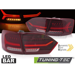 FANALI POSTERIORI LED ROSSO BIANCO compatibile con VW JETTA VI 11-14