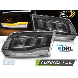 FARI ANTERIORI LED DRL compatibili con DODGE RAM 09-18