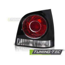 Fanale posteriore nero destro TYC compatibile con VW POLO 9N3 HB 05-09