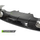 Body kit e accessori visivi TUNING-TEC diffusore posteriore (Sport Style) per AUDI Q5 8R 12-16 (scarico 2+2, per sensori di parcheggio), nero lucido | race-shop.it