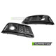 Body kit e accessori visivi TUNING-TEC cornici fendinebbia per AUDI A4 B9 15-19, nero lucido | race-shop.it