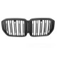 Body kit e accessori visivi TUNING-TEC griglia (Sport Double Bar) per BMW X5 G05 LCI 23, nero opaco | race-shop.it