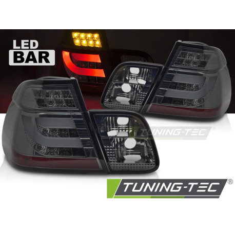 Fari TUNING-TEC fanali posteriori a LED per BMW E46 01-05 Sedan, fumé | race-shop.it