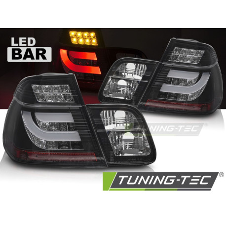 Fari TUNING-TEC fanali posteriori a LED per BMW E46 01-05 Sedan, nero | race-shop.it