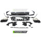 Body kit e accessori visivi TUNING-TEC diffusore posteriore (Sport) per MERCEDES W213 / S213 20-23 (scarico 2+2), nero lucido | race-shop.it
