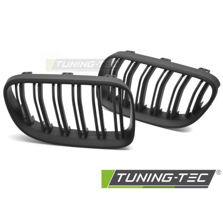 Body kit e accessori visivi TUNING-TEC griglia (Sport Double Bar) per BMW E92 / E93 LCI 10-13, nero opaco | race-shop.it