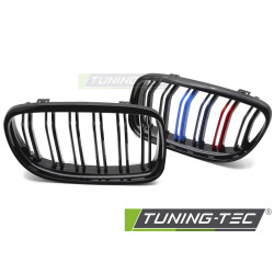 Grille Sport for BMW E90 / E91 LCI 09-11 (Glossy Black Tri-colour Double Bar)