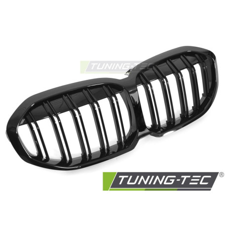 Body kit e accessori visivi TUNING-TEC griglia (Sport Double Bar) per BMW F40 19-24, nero lucido | race-shop.it