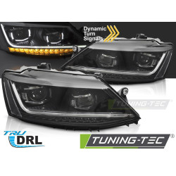 TUNING-TEC fari anteriori (DRL, SEQ) per VW JETTA VI 11-18 (H7, senza omologazione)