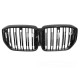 Body kit e accessori visivi TUNING-TEC griglia (Sport Double Bar) per BMW X5 G05 LCI 23, nero lucido | race-shop.it