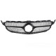 Body kit e accessori visivi TUNING-TEC griglia (Diamond) per MERCEDES W205 18-21 / S205 18-21 / C205 18-23 / A205 18-23, cromo nero | race-shop.it
