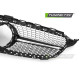 Body kit e accessori visivi TUNING-TEC griglia (Diamond) per MERCEDES W205 18-21 / S205 18-21 / C205 18-23 / A205 18-23, cromo nero | race-shop.it