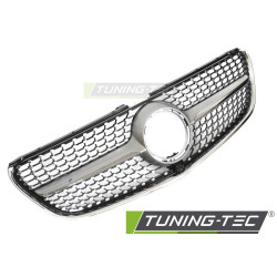 TUNING-TEC griglia (Diamond) per MERCEDES V-CLASS W447 14-19, cromo argento