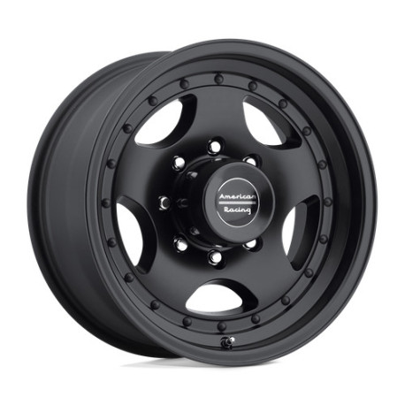 Cerchi in lega American Racing American Racing AR23 cerchio 16x7 8x165.1 130.81 ET-6, Nero satinato | race-shop.it