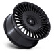 Cerchi in lega Asanti Asanti Black ABL-40 TIARA cerchio 22x10.5 5x108/5x114.3 72.56 ET45, Nero lucido | race-shop.it