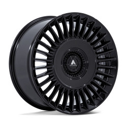Asanti Black ABL-40 TIARA cerchio 22x10.5 5x112/5x120 74.1 ET38, Nero lucido
