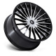 Cerchi in lega Asanti Asanti Black ABL-48 VICEROY cerchio 20x9 5x108/5x112 72.56 ET45, Nero lucido | race-shop.it