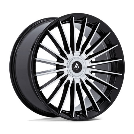 Cerchi in lega Asanti Asanti Black ABL-48 VICEROY cerchio 24x10 6x135/6x139.7 100.3 ET30, Nero lucido | race-shop.it