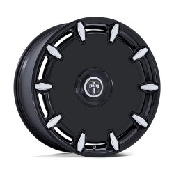 DUB DC271 CHEEF cerchio 26x10 6x135/6x139.7 106.1 ET30, Nero lucido