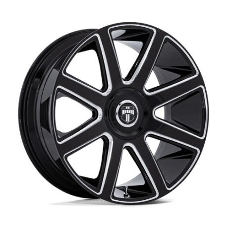 Cerchi in lega DUB DUB DC273 PULL cerchio 24x10 5x115/5x120 74.1 ET15, Nero lucido | race-shop.it