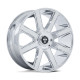 Cerchi in lega DUB DUB DC273 PULL cerchio 24x10 6x135/6x139.7 100.3 ET30, Cromato | race-shop.it