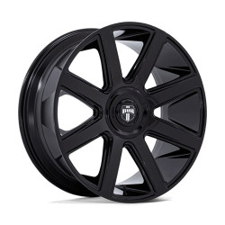 DUB DC273 PULL cerchio 24x10 6x135/6x139.7 100.3 ET30, Nero lucido
