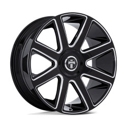 DUB DC273 PULL cerchio 26x10 6x135/6x139.7 100.3 ET30, Nero lucido