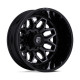 Cerchi in lega Fuel Fuel D875 FLUX DUALLY cerchio 20x8.25 8x200 142 ET104, Nero lucido | race-shop.it