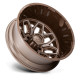 Cerchi in lega Fuel Fuel D876 FLUX DUALLY cerchio 20x8.25 8x210 154.3 ET-201, Platino bronzo | race-shop.it