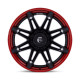 Cerchi in lega Fuel Fuel FC401 BRAWL cerchio 20x10 8x180 124.2 ET-18, Nero opaco | race-shop.it
