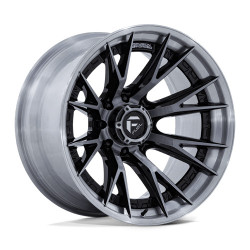 Fuel FC402 CATALYST cerchio 24x12 8x170 125.1 ET-44, Nero lucido