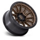 Cerchi in lega Fuel Fuel FC866 PISTON cerchio 17x8.5 6x135 87.1 ET25, Bronzo opaco | race-shop.it