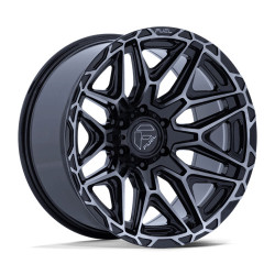 Fuel FC885 INJECTOR cerchio 20x10 5x127 71.5 ET-18, Nero lucido