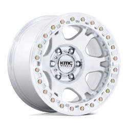 KMC KM238 VI BEADLOCK cerchio 17x9 6x139.7 108 ET-38, Argento