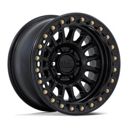 KMC KM239 IMPACT BEADLOCK cerchio 17x9 5x127 71.5 ET-38, Nero opaco
