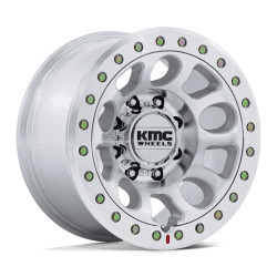 KMC KM241 E25 BEADLOCK cerchio 17x9 8x165.1 125.1 ET-38, Argento