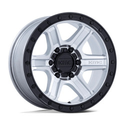KMC KM551 OUTRUN cerchio 18x9 6x139.7 106.1 ET18, Argento
