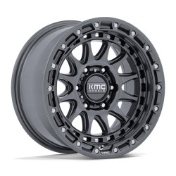 KMC KM556 CRUX cerchio 20x10 5x127 71.5 ET-18, Gunmetal lucido